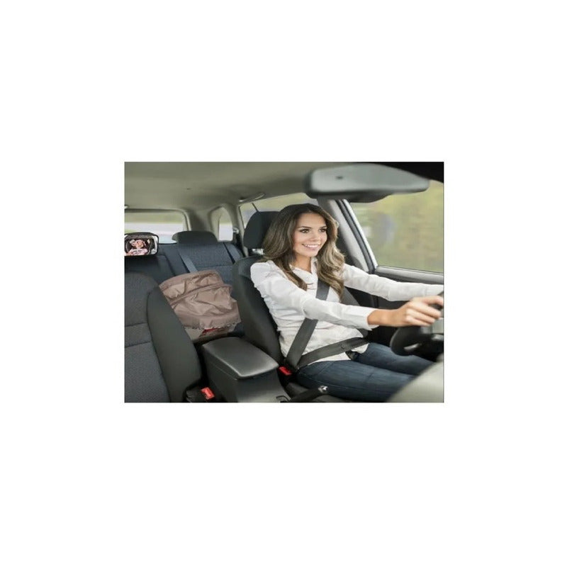 Espejo Retrovisor De Auto Para Seguridad De Niños Negro