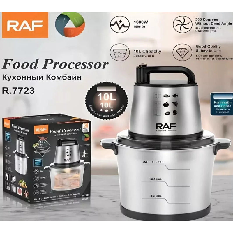 Procesador De Alimentos Electrico Profesional 10 Litros