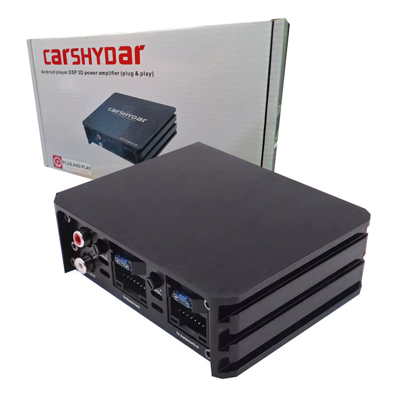 Amplificador De Audio Para Radio Android Auto Negro