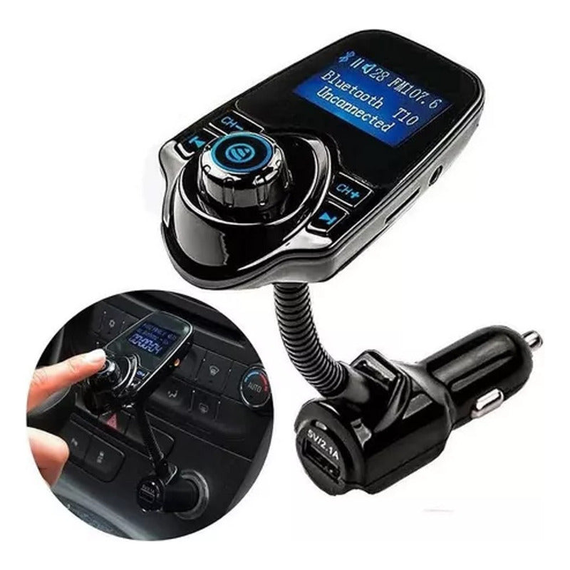 Bluetooth Para Auto Radio Y Usb Cargador Para Autos 12v