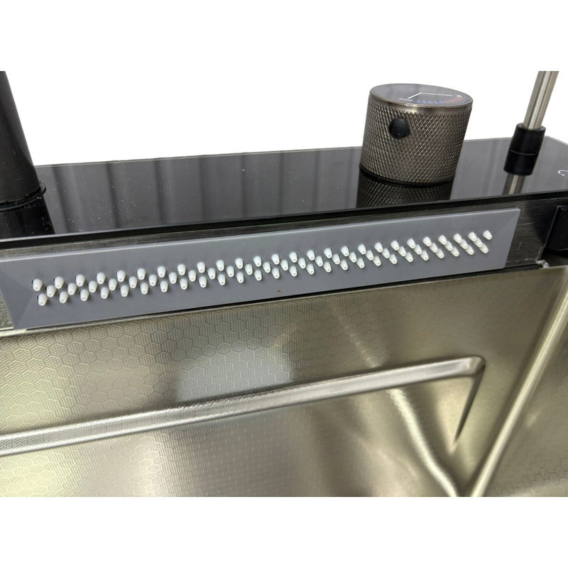 Lavaplatos Fregadero Digital 7 Modos Acero Inoxidable Cocina Plateado