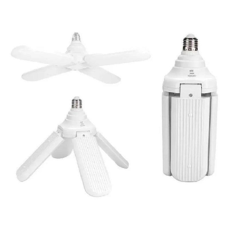 Ampolletas Led 4 Aspas Ángulo Ajustable 60w Ahorradora