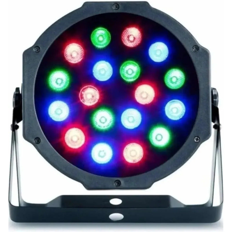 Luz Led Disco Rítmico Multicolor Led Disco Proyector Rbg