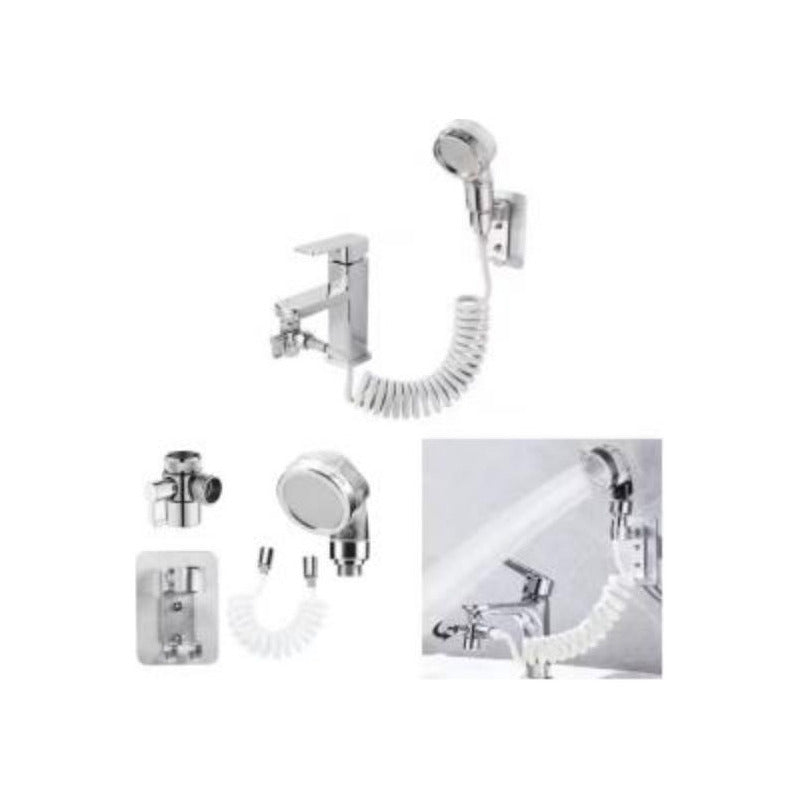 Llave Con Extencion Flexible Lavaplatos Lavamanos Fregadero