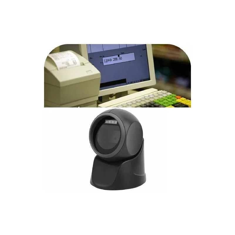 Lector Código De Barras Scanner 1d 2d Escritorio Usb Laser