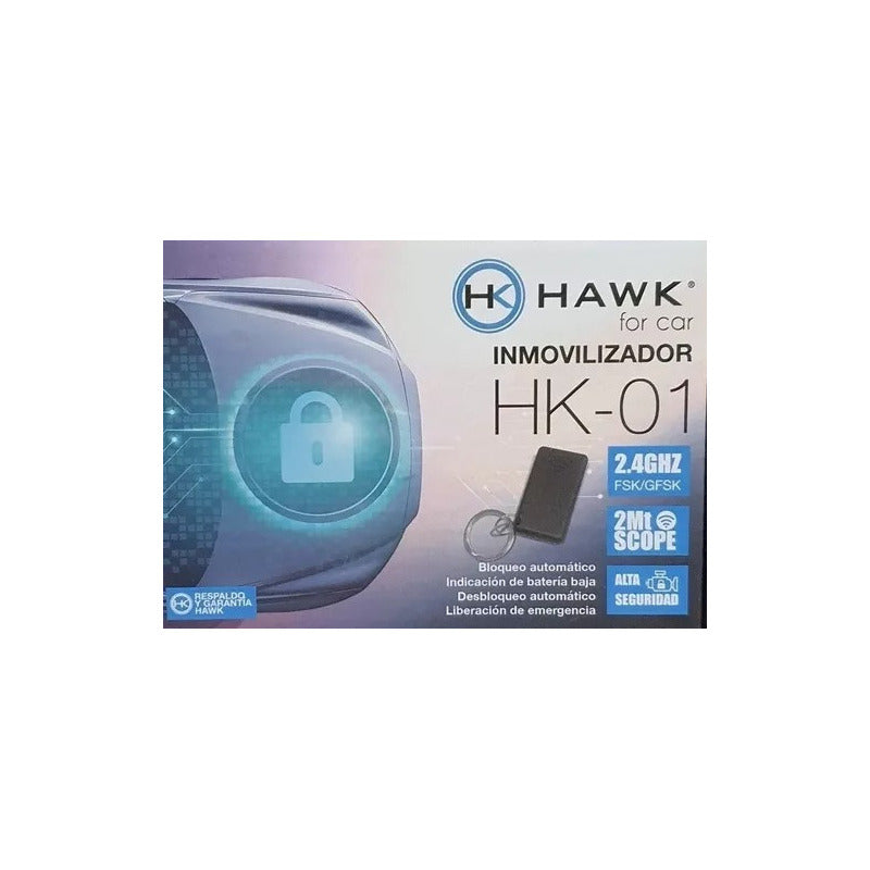 Inmovilizador Para Auto Corta Corriente - Hawk Hk-01 Segurid