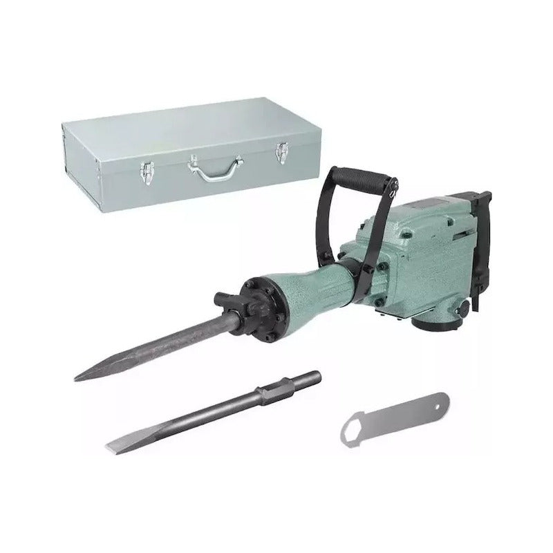 Martillo Demoledor Electrico Cincel 17.5 Kg Cango Con Maleta