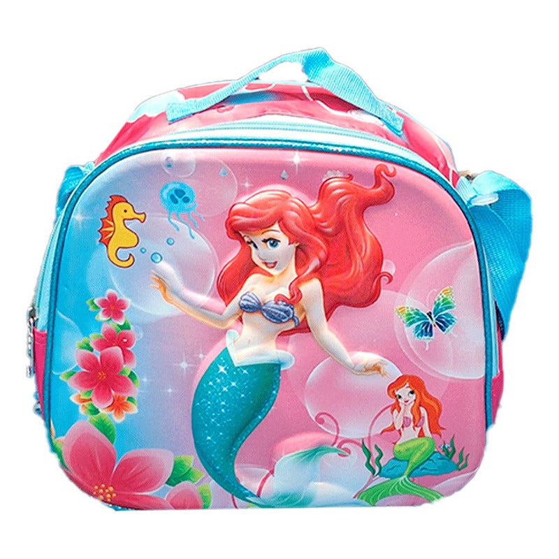 Mochila Bolso 3 En 1 Lonchera Y Cartuchera Niño/niña