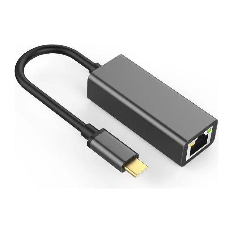 Adaptador Rj45 Para Red Ethernet Lan Usb C 3.1 A 1000mbps