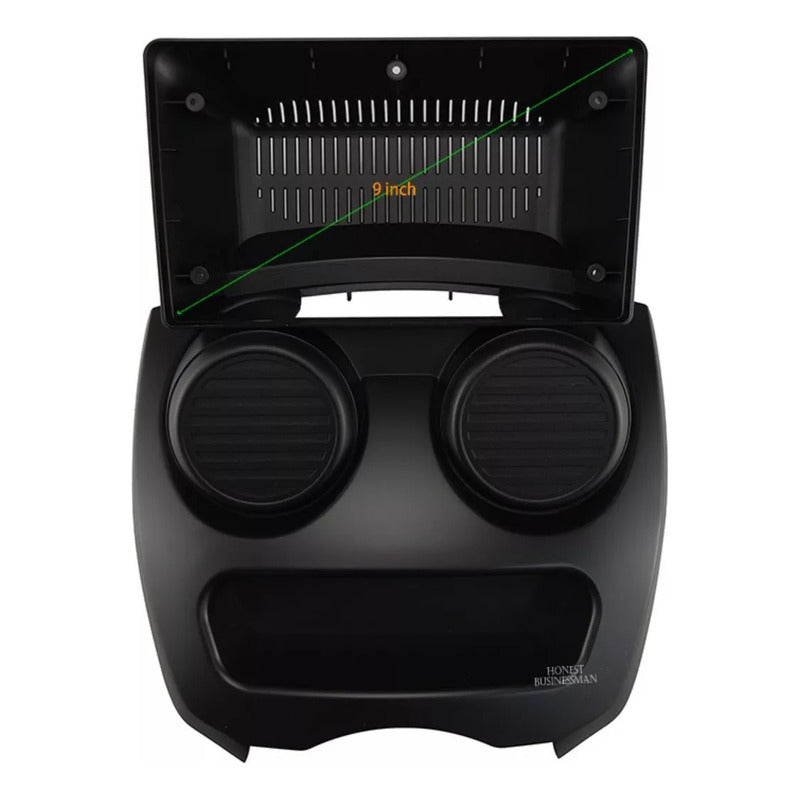 Bisel Adaptador Consola Radio Byd F0 2008 / 2012 9 Pulgadas Negro