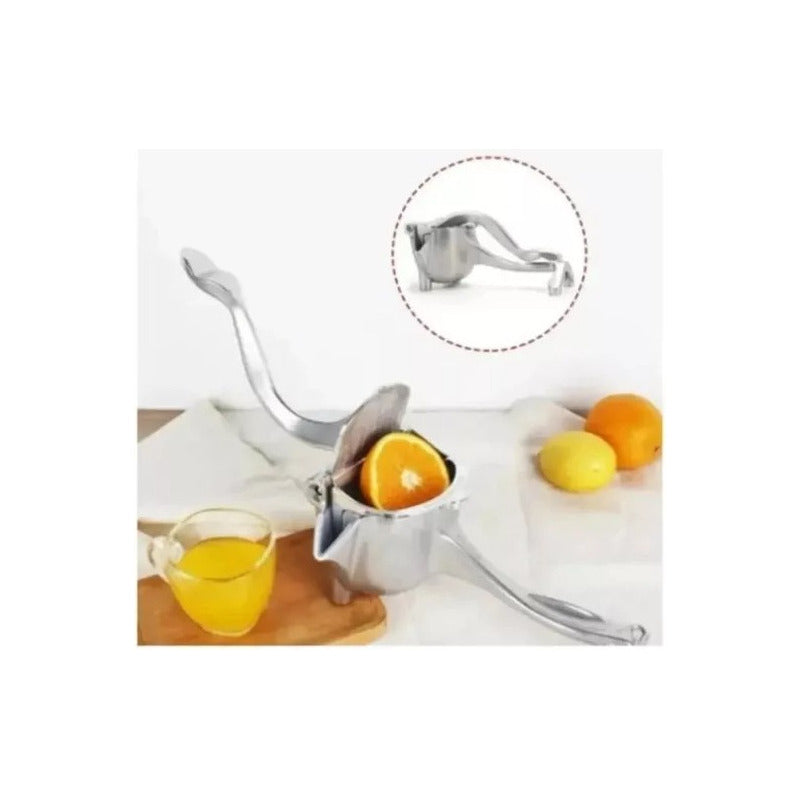 Exprimidor Saca Jugo Manual Metalico Frutas Naranja