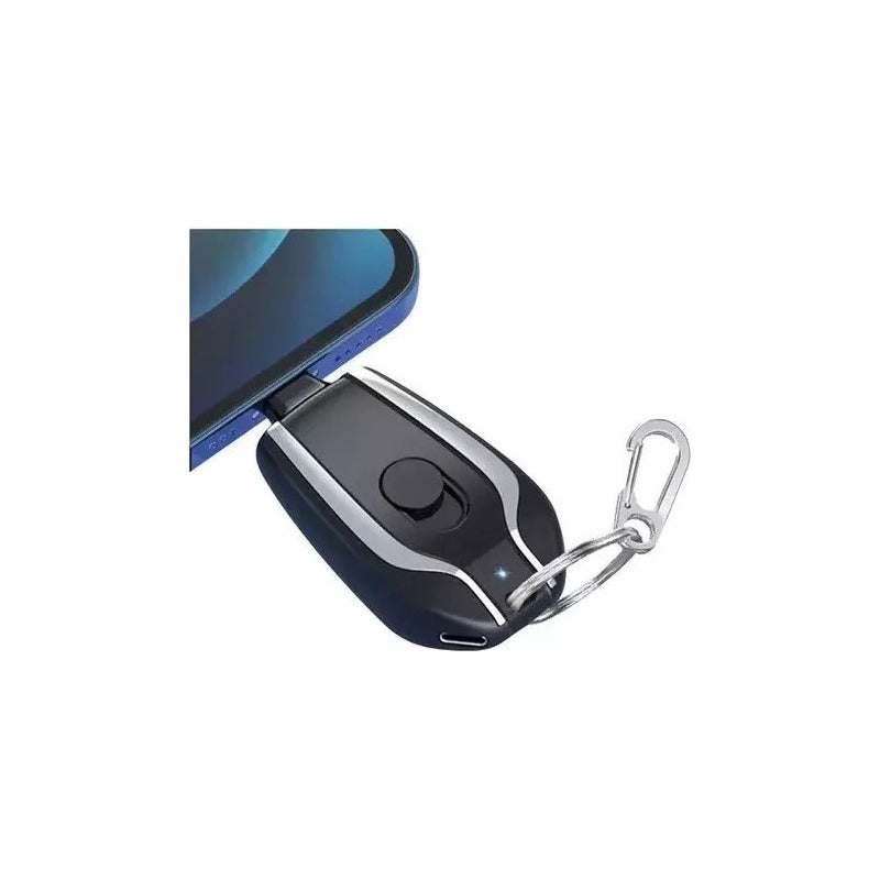 Mini Power Bank Llavero Portátil 1500 Mah Cargador Portatil