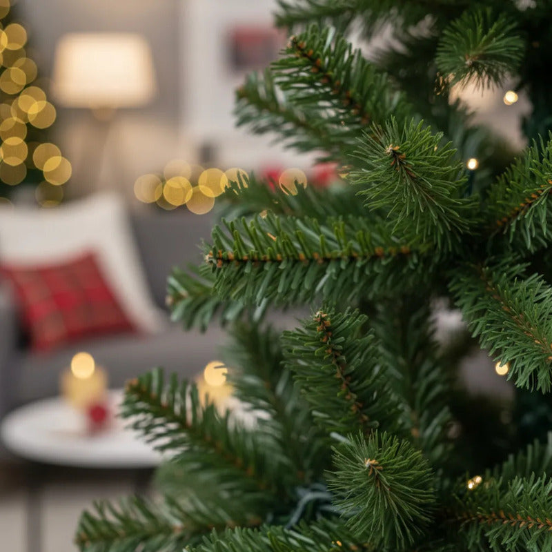 Árbol De Navidad 180cm Con Base Arbol De Pascua Tradicional - Verde