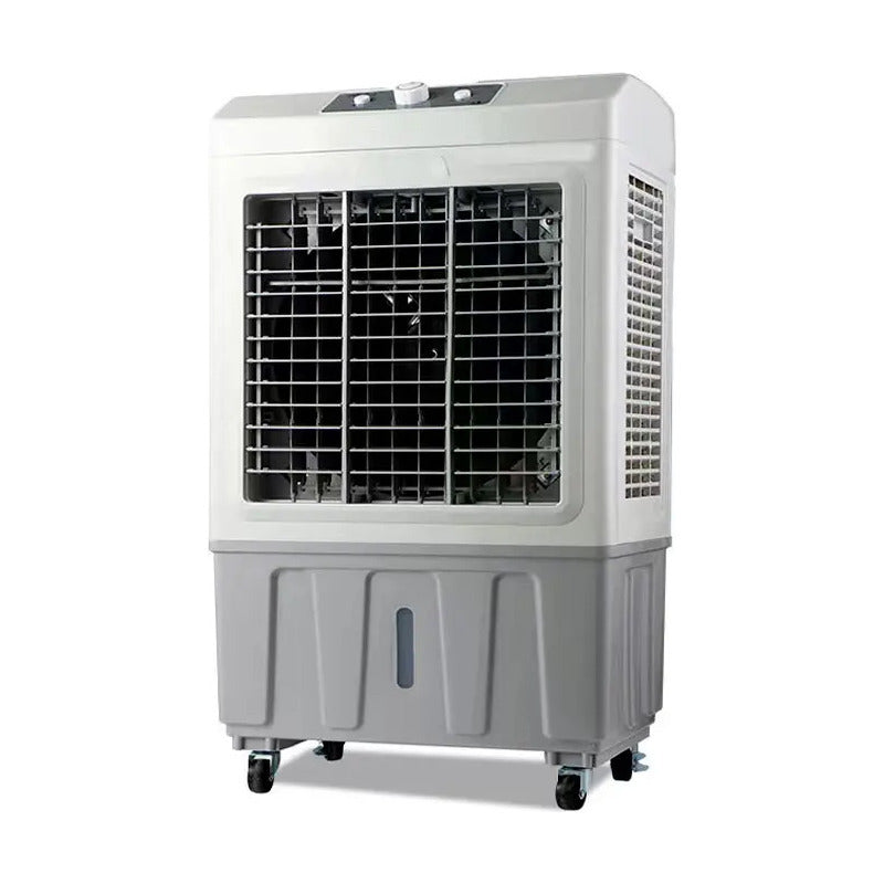 Enfriador Evaporativo 45l Climatizador Semi Industrial 150w Gris