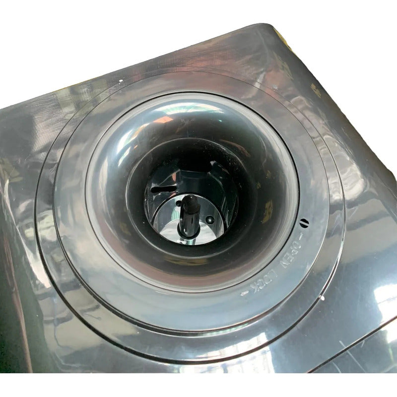 Dispensador De Agua Eléctrico Grande 3 En 1 Con Mini Nevera Negro