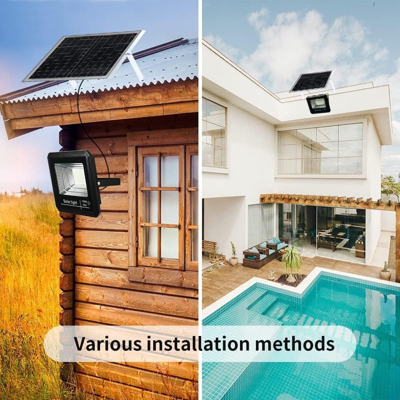 Foco Reflector Solar Interior Y Exterior 300w