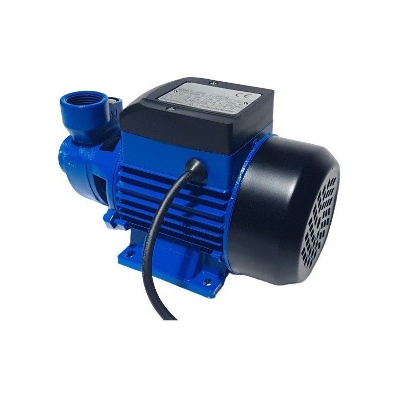 Bomba De Agua Periferica Blanda 0.5 Hp Color Azul Fase