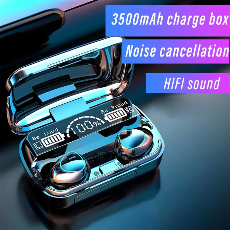 Audífonos Inalámbricos Bluetooth Indicador Carga V5.3