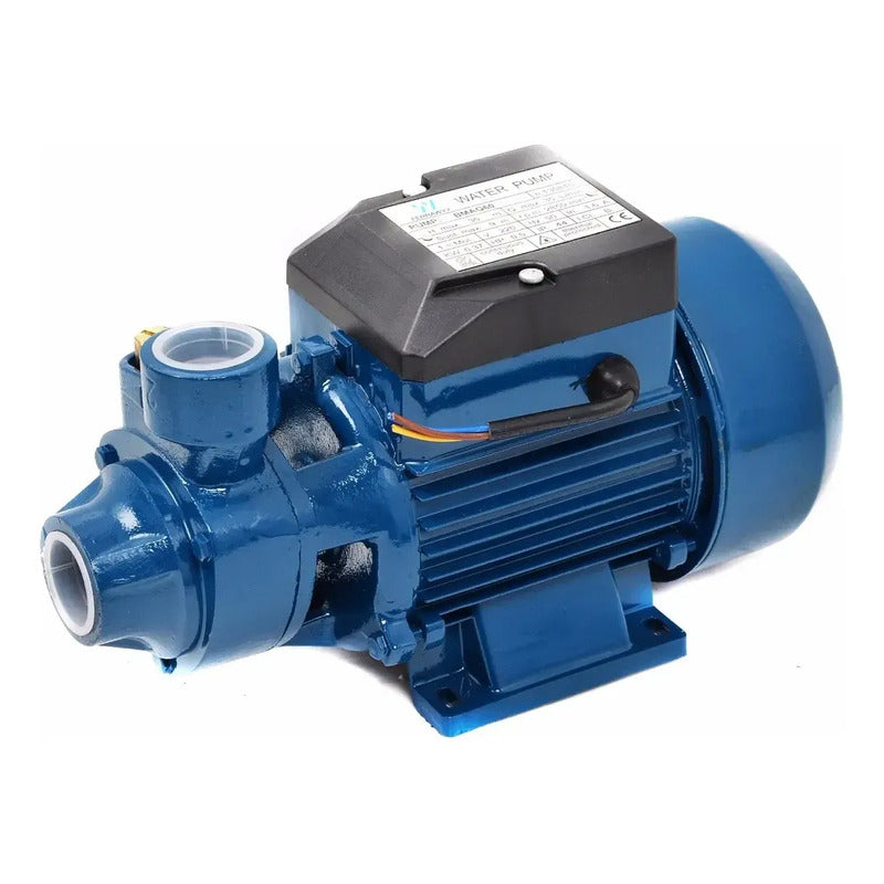 Bomba De Agua Periferica 220v Alta Presión 1 Hp 2850rpm Azul 50/60hz Monofásica