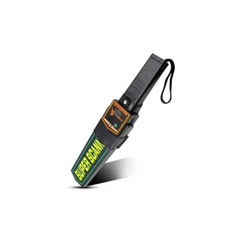 Detector De Metales Portátil Profesional Y Superescáner Negro De Noche