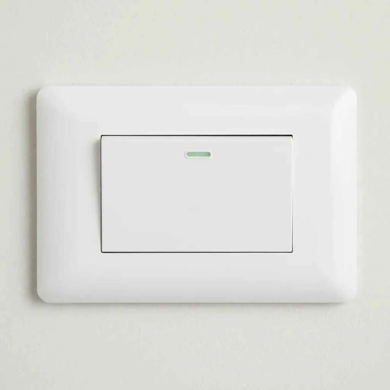 Pack 10 Interruptor Simple 250v Blanco Corriente Nominal 10a 10 A 250 Blanco