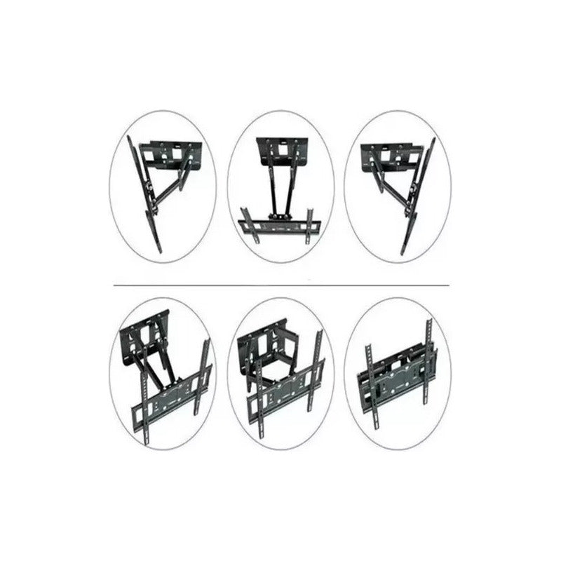 Soporte Tv 32 A 85pul Doble Brazo Inclinacion Regulable 50kl