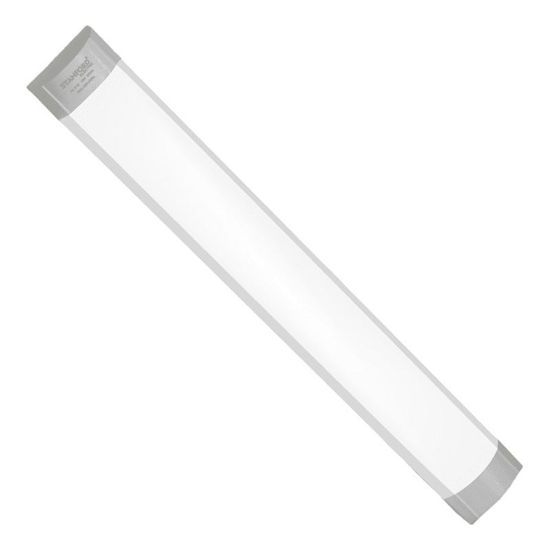 Pack 3 Tubo Led De Luz 18w Foco 60 Cm 220v Luz Blanca Fria Blanco