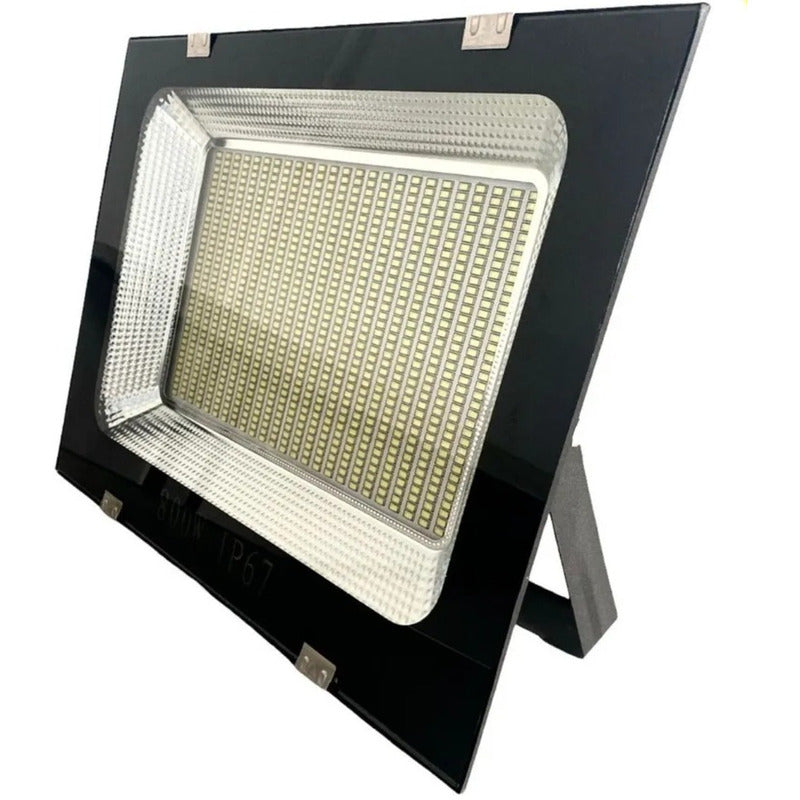 Foco Proyector 800w Ultra Plano Led Frio Resistente Al Agua Frío