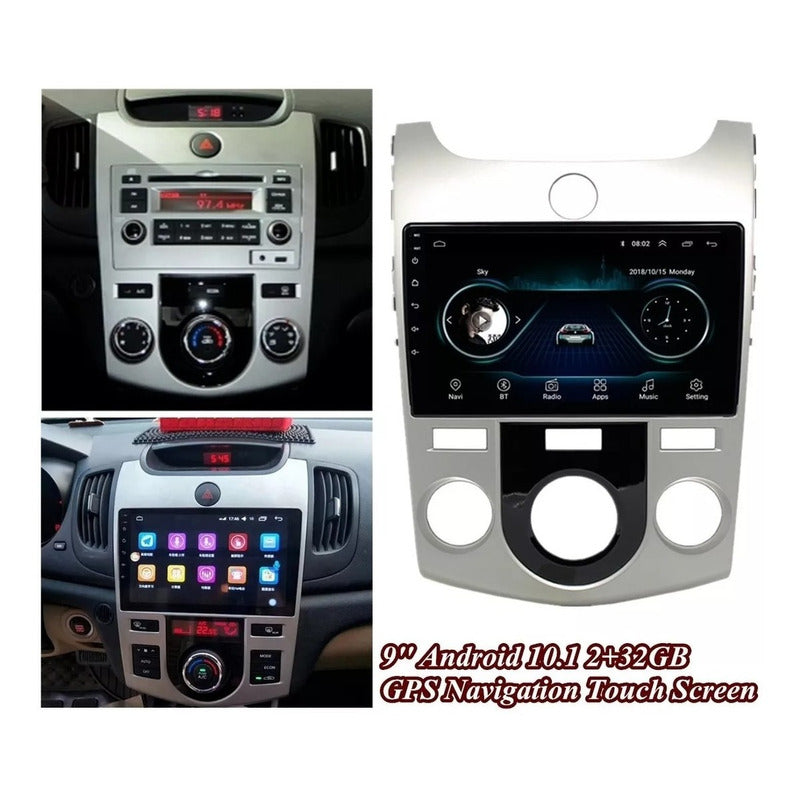 Bisel Radio Pantalla Kia Cerato Koup 2008 - 2013 9