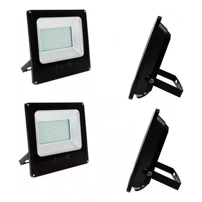 Foco Led 400w Reflector X2 Ahorrador/estadio/cultivo/indoor