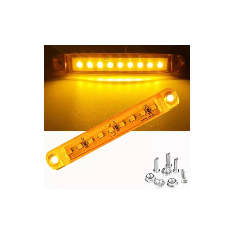 Luces Led 9-30v Laterales 4 Unidades Auto Camión