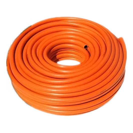 Manguera Para Gas De 25 Metros Licuado Rollo  Naranja Claro