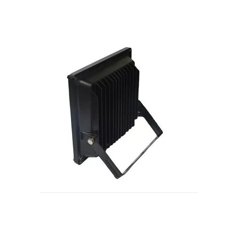 Pack X2 Foco Proyector 300w Led Con Base Envio Gratis Negro