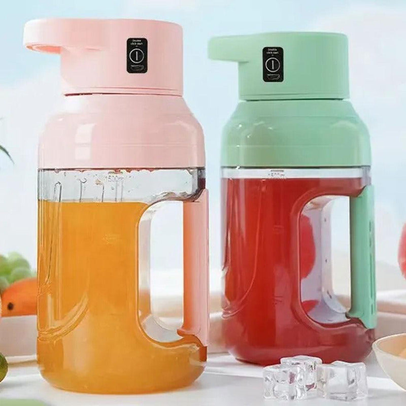 Batidora Portatil 1.5 Lts Licuadora Juguera Recargable Variado