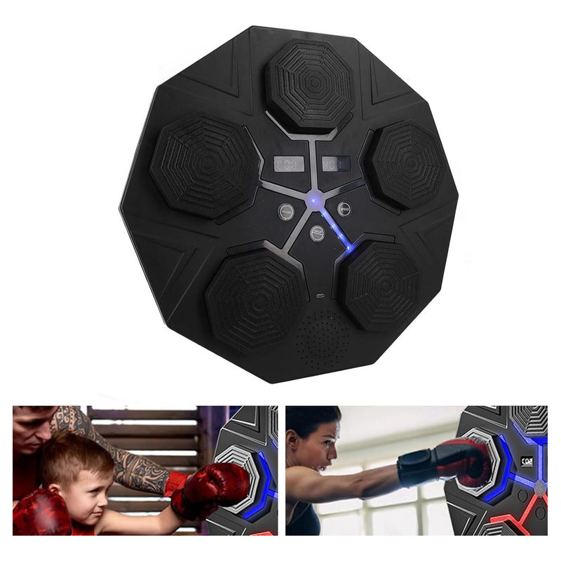 Máquina De Boxeo Recargable Con Música Bluetooth