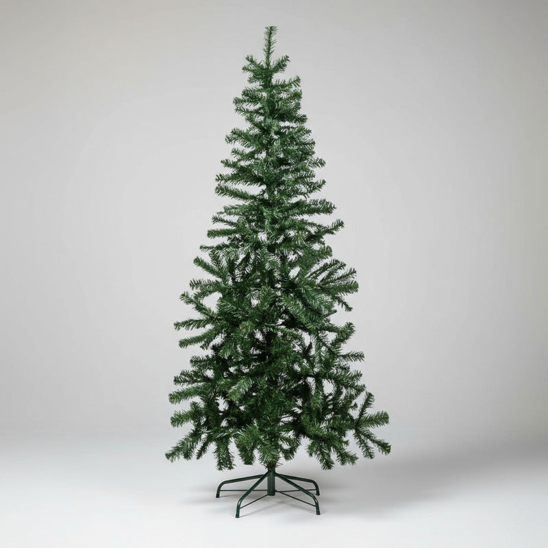 Árbol De Navidad 180cm Con Base Metálica Árbol De Pascua Verde