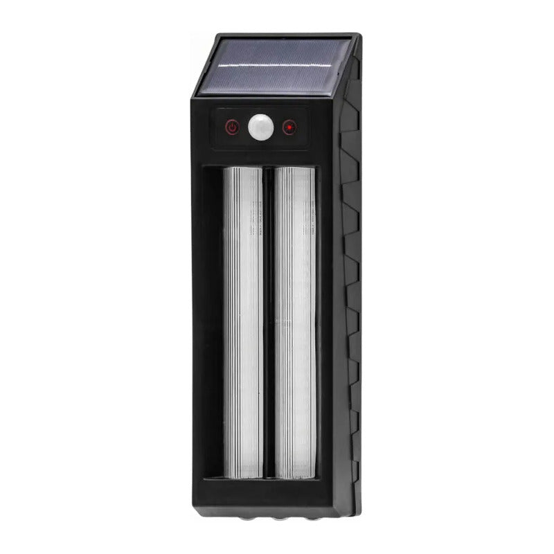 Aplique Solar Led Lampara De Pared Colgante Doble Luz 18w Agua