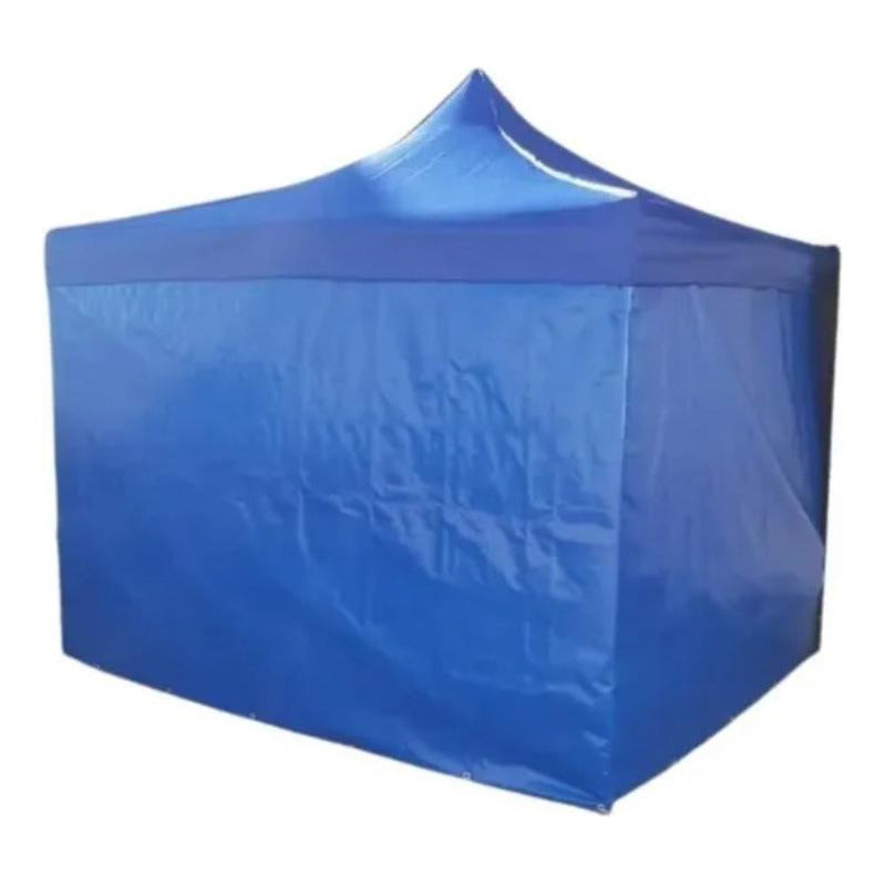 Funda Pared Lateral Para Toldo 3x3 Azul 3 Paredes