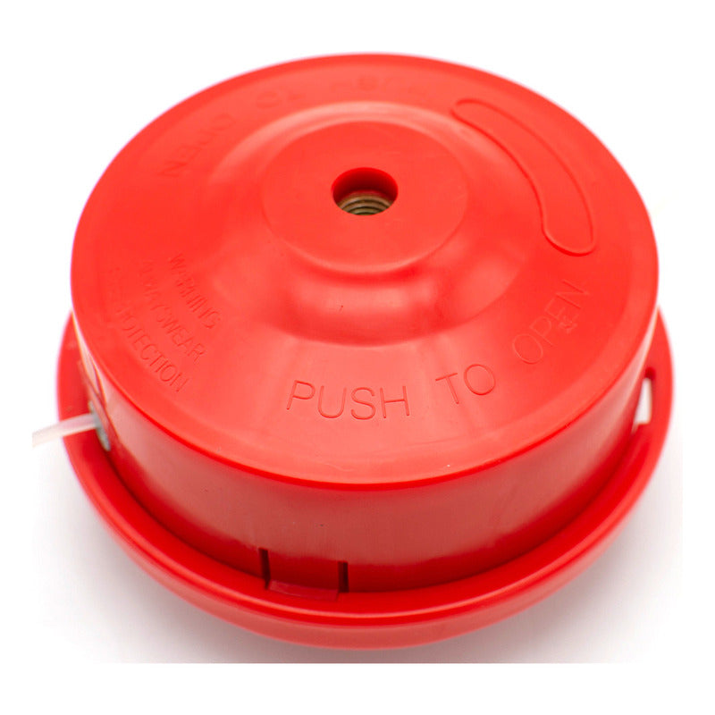 Cabezal Desmalezadora Hierba Automatico Universal Aluminio Naranjo