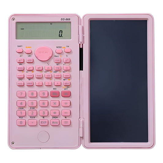 Calculadora Científica Con Tableta Inteligente 240 Funciones Rosa