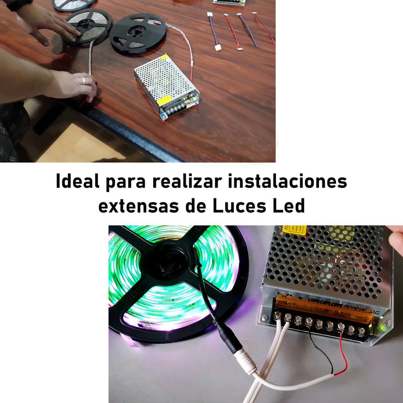 Fuente Poder 12v 30a 360w Transformador 220v Camaras Cinta