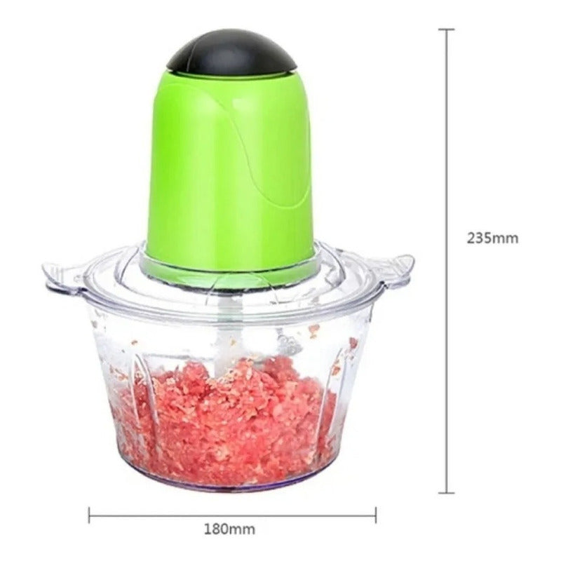 Picador Eléctrico De Verduras, Carnes Y Frutas Pica Todo Verde