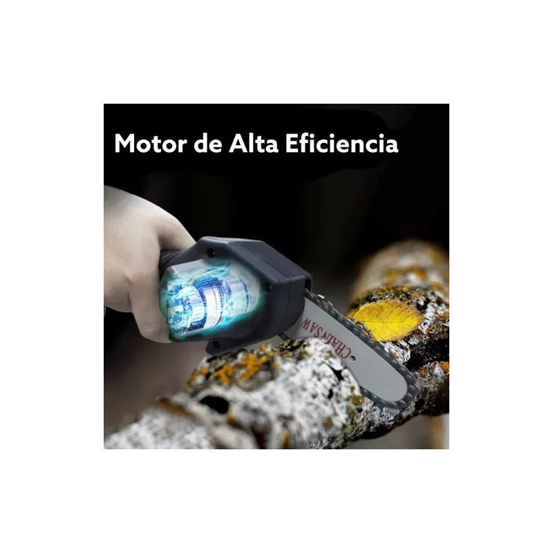 Mini Motosierra Inalámbrica Sierra Portatil Alta Potencia