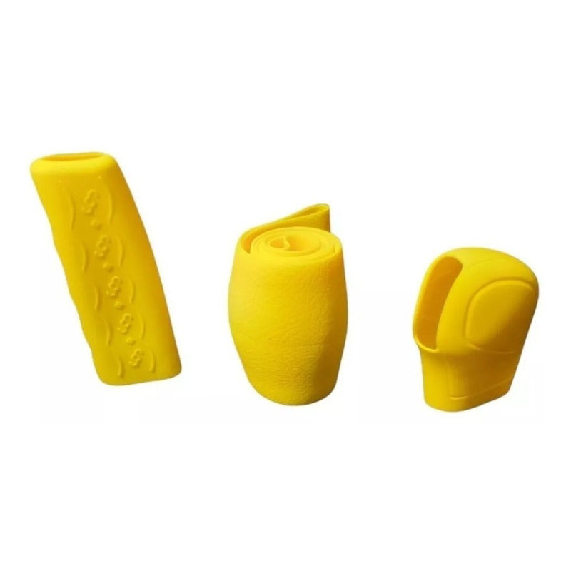 Cubre Volante De Silicon Antideslizante Palanca Pomo
