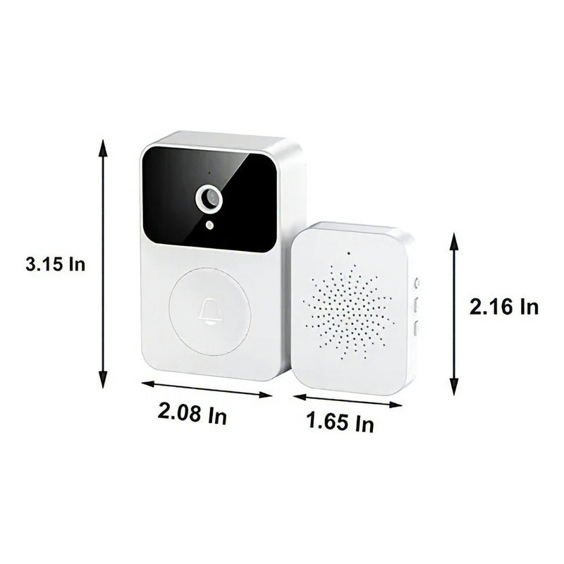 Timbre Inalámbrico Exterior Portátil Usb Camara Wifi