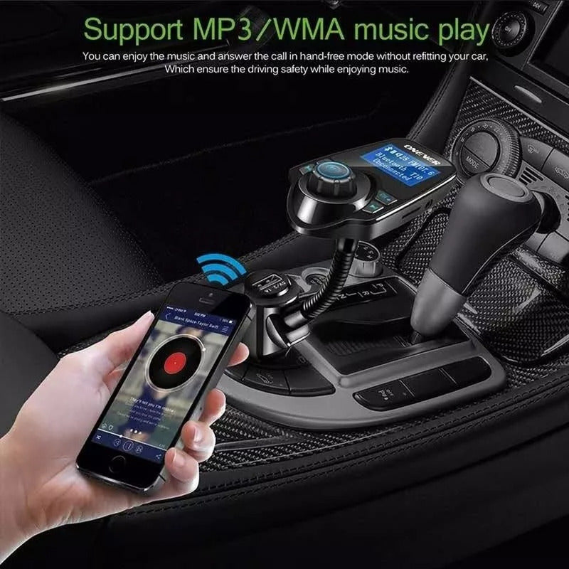 Bluetooth Para Auto Radio Y Usb Cargador Para Autos 12v