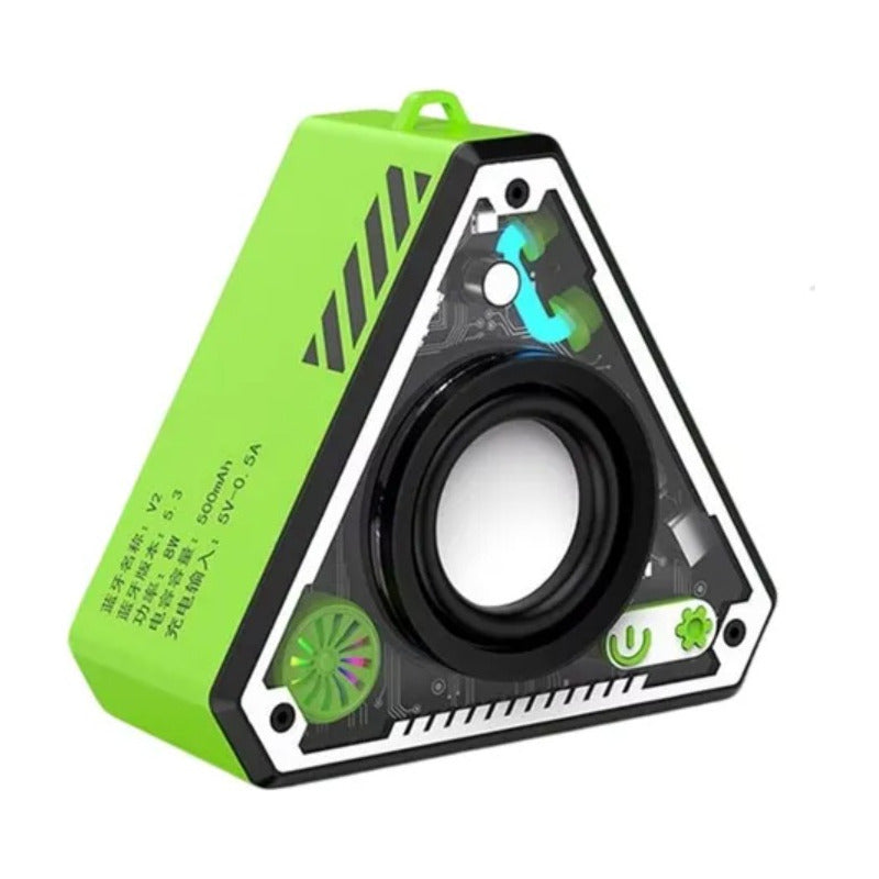 Mini Altavoz Bluetooth Inalámbrico Portátil Con Luz V2