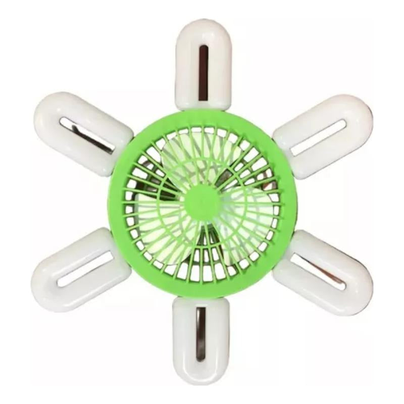 Ventilador De Techo Al Soquete Con Ampolleta Control Remoto 24 Cm 50 Blanco Blanco Plástico 5