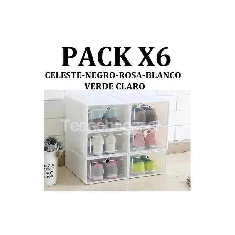 Organizador Caja De Zapatos Zapatera Facil De Armar