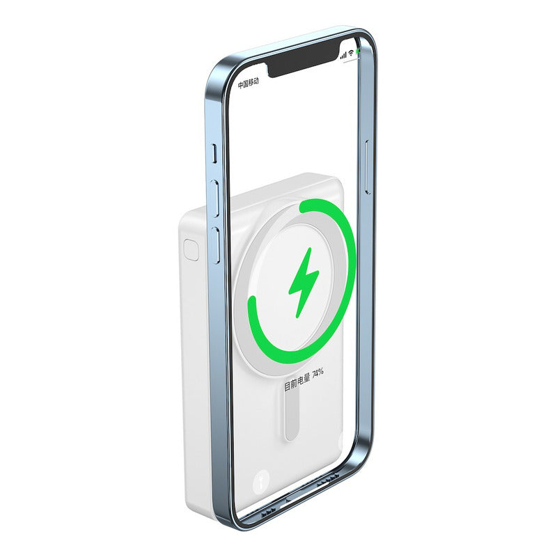 Power Bank Magnetico Portátil Cargador Inalambrico